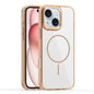 Star Shield Thin Circle MagSafe Phone Case, For iPhone 15 Pro, For iPhone 15 Plus, For iPhone 15