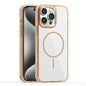 Star Shield Thin Circle MagSafe Phone Case, For iPhone 15 Pro, For iPhone 15 Plus, For iPhone 15
