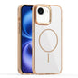 Star Shield Thin Circle MagSafe Phone Case, For iPhone 16 Plus, For iPhone 16, For iPhone 15 Pro Max