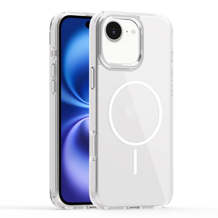 Star Shield Thin Circle MagSafe Phone Case, For iPhone 16 Plus, For iPhone 16, For iPhone 15 Pro Max
