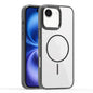 Star Shield Thin Circle MagSafe Phone Case, For iPhone 16 Plus, For iPhone 16, For iPhone 15 Pro Max