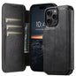 Suteni Q05 2-in-1 Multi-function Detachable Wallet MagSafe Phone Case, For iPhone 16 Pro, For iPhone 16 Plus, For iPhone 16, For iPhone 15 Pro Max, For iPhone 15 Pro, For iPhone 15 Plus, For iPhone 15, For iPhone 14 Plus