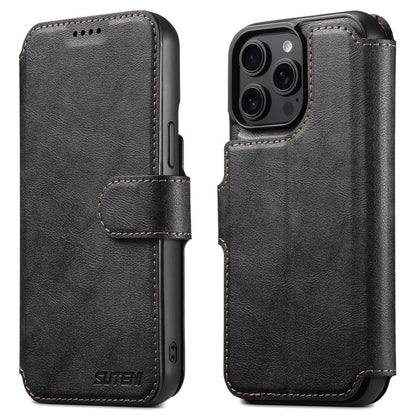 Suteni Q05 2-in-1 Multi-function Detachable Wallet MagSafe Phone Case, For iPhone 14, For iPhone 14 Pro, For iPhone 14 Pro Max, For iPhone 13 Pro Max, For iPhone 13 Pro, For iPhone 13, For iPhone 12, For iPhone 12 Pro Max