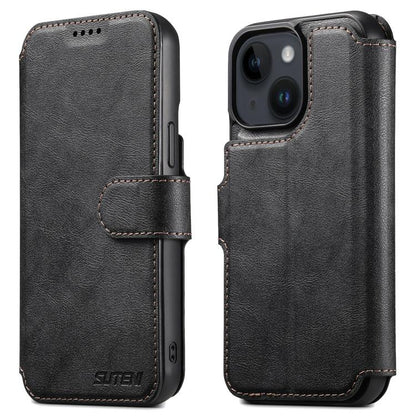 Suteni Q05 2-in-1 Multi-function Detachable Wallet MagSafe Phone Case, For iPhone 14, For iPhone 14 Pro, For iPhone 14 Pro Max, For iPhone 13 Pro Max, For iPhone 13 Pro, For iPhone 13, For iPhone 12, For iPhone 12 Pro Max