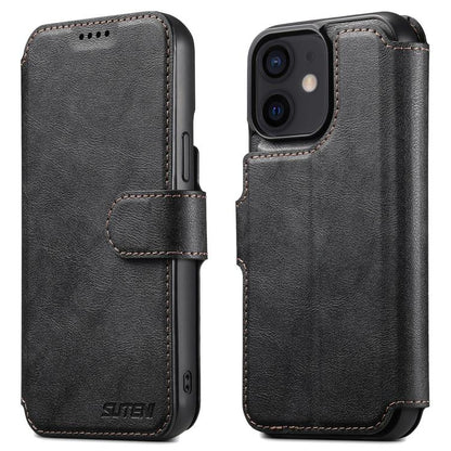 Suteni Q05 2-in-1 Multi-function Detachable Wallet MagSafe Phone Case, For iPhone 14, For iPhone 14 Pro, For iPhone 14 Pro Max, For iPhone 13 Pro Max, For iPhone 13 Pro, For iPhone 13, For iPhone 12, For iPhone 12 Pro Max