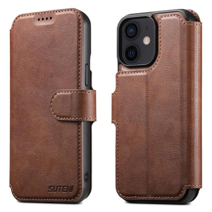 Suteni Q05 2-in-1 Multi-function Detachable Wallet MagSafe Phone Case, For iPhone 14, For iPhone 14 Pro, For iPhone 14 Pro Max, For iPhone 13 Pro Max, For iPhone 13 Pro, For iPhone 13, For iPhone 12, For iPhone 12 Pro Max