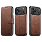Suteni Q05 2-in-1 Multi-function Detachable Wallet MagSafe Phone Case, For iPhone 18, For iPhone 18 Pro, For iPhone 18 Pro Max, For iPhone 17 Pro Max, For iPhone 17 Pro, For iPhone 17, For iPhone 17 Air, For iPhone 16 Pro Max
