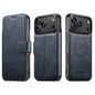 Suteni Q05 2-in-1 Multi-function Detachable Wallet MagSafe Phone Case, For iPhone 18, For iPhone 18 Pro, For iPhone 18 Pro Max, For iPhone 17 Pro Max, For iPhone 17 Pro, For iPhone 17, For iPhone 17 Air, For iPhone 16 Pro Max