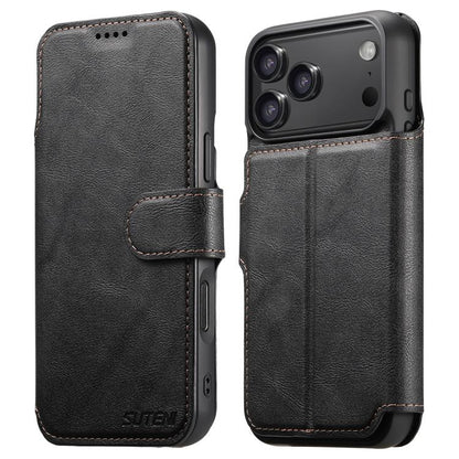 Suteni Q05 2-in-1 Multi-function Detachable Wallet MagSafe Phone Case, For iPhone 18, For iPhone 18 Pro, For iPhone 18 Pro Max, For iPhone 17 Pro Max, For iPhone 17 Pro, For iPhone 17, For iPhone 17 Air, For iPhone 16 Pro Max