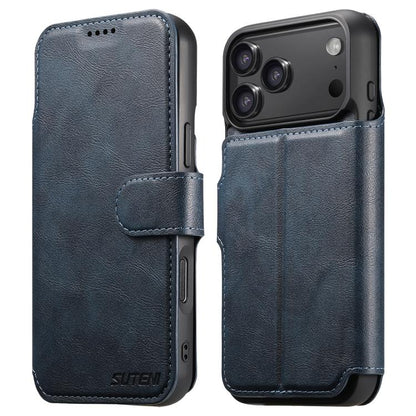 Suteni Q05 2-in-1 Multi-function Detachable Wallet MagSafe Phone Case, For iPhone 18, For iPhone 18 Pro, For iPhone 18 Pro Max, For iPhone 17 Pro Max, For iPhone 17 Pro, For iPhone 17, For iPhone 17 Air, For iPhone 16 Pro Max