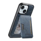 Suteni M3 Card Bag MagSafe Cowhide Texture Leather Phone Case, For iPhone 15 Pro Max, For iPhone 15 Pro, For iPhone 15 Plus, For iPhone 15, For iPhone 14 Plus, For iPhone 14, For iPhone 14 Pro, For iPhone 14 Pro Max