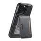 Suteni M3 Card Bag MagSafe Cowhide Texture Leather Phone Case, For iPhone 14, For iPhone 14 Pro, For iPhone 14 Pro Max, For iPhone 13 Pro Max, For iPhone 13 Pro, For iPhone 13, For iPhone 12, For iPhone 12 Pro Max