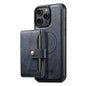 Suteni M4 Magnetic Card Bag MagSafe Leather Phone Case, For iPhone 16 Pro, For iPhone 16 Plus, For iPhone 16, For iPhone 15 Pro Max, For iPhone 15 Pro, For iPhone 15 Plus, For iPhone 15, For iPhone 14 Plus