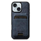 Suteni M5 Magnetic Card Bag MagSafe Cowhide Texture Leather Phone Case, For iPhone 16 Pro, For iPhone 16 Plus, For iPhone 16, For iPhone 15 Pro Max, For iPhone 15 Pro, For iPhone 15 Plus, For iPhone 15, For iPhone 14 Plus