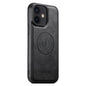 Suteni G5 Cowhide Leather MagSafe Magnetic Phone Case, For iPhone 14, For iPhone 14 Pro, For iPhone 14 Pro Max, For iPhone 13 Pro Max, For iPhone 13 Pro, For iPhone 13, For iPhone 12, For iPhone 12 Pro Max
