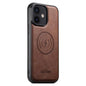 Suteni G5 Cowhide Leather MagSafe Magnetic Phone Case, For iPhone 14, For iPhone 14 Pro, For iPhone 14 Pro Max, For iPhone 13 Pro Max, For iPhone 13 Pro, For iPhone 13, For iPhone 12, For iPhone 12 Pro Max