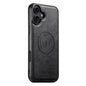 Suteni G5 Cowhide Leather MagSafe Magnetic Phone Case, For iPhone 18, For iPhone 18 Pro, For iPhone 18 Pro Max, For iPhone 17 Pro Max, For iPhone 17 Pro, For iPhone 17, For iPhone Air, For iPhone 16 Pro Max