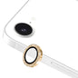 ENKAY Hat-Prince Glitter Rear Camera Lens Aluminium Alloy Ring Tempered Glass Film, For iPhone 16e
