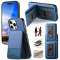 Twill Fabric Leather Vertical Flip RFID Card Bag Phone Case, For iPhone 14 Pro, For iPhone 14 Pro Max, For iPhone 13 Pro Max