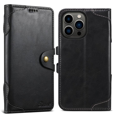 Suteni Q-03 Oil Wax Magnetic Clasp Leather Phone Case, For iPhone 16e, For iPhone 16 Pro Max, For iPhone 16 Pro, For iPhone 16 Plus, For iPhone 16, For iPhone 15 Pro Max