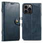 Suteni Q-03 Oil Wax Magnetic Clasp Leather Phone Case, For iPhone 14 Pro Max, For iPhone 13 Pro Max, For iPhone 13 Pro, For iPhone 13, For iPhone 13 mini, For iPhone 12 Pro