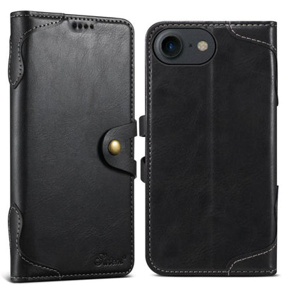 Suteni Q-03 Oil Wax Magnetic Clasp Leather Phone Case, For iPhone 12 Pro Max, For iPhone 12 mini, For iPhone 7 / 8 / SE 2022, For iPhone 11 Pro Max, For iPhone 11, For iPhone 11 Pro