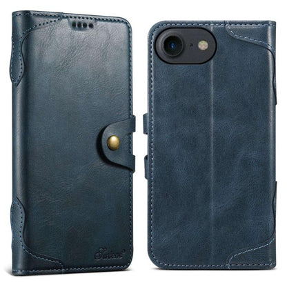 Suteni Q-03 Oil Wax Magnetic Clasp Leather Phone Case, For iPhone 12 Pro Max, For iPhone 12 mini, For iPhone 7 / 8 / SE 2022, For iPhone 11 Pro Max, For iPhone 11, For iPhone 11 Pro