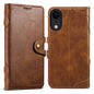 Suteni Q-03 Oil Wax Magnetic Clasp Leather Phone Case, For iPhone X / XS, For iPhone XR, For iPhone XS Max, For iPhone 8 Plus / 7 Plus