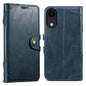 Suteni Q-03 Oil Wax Magnetic Clasp Leather Phone Case, For iPhone X / XS, For iPhone XR, For iPhone XS Max, For iPhone 8 Plus / 7 Plus