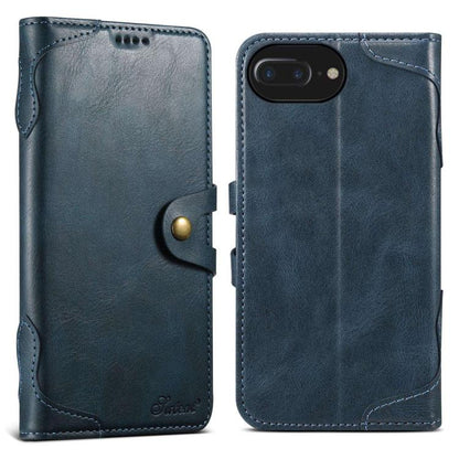 Suteni Q-03 Oil Wax Magnetic Clasp Leather Phone Case, For iPhone X / XS, For iPhone XR, For iPhone XS Max, For iPhone 8 Plus / 7 Plus