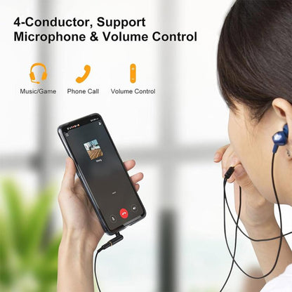 JUNSUNMAY 90 Degree Right Angle 3.5mm TRRS Male to Female Audio Adapter Connector