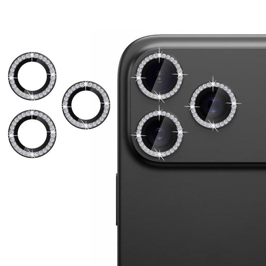 Kalebol Individual Camera Lens Diamond Ring Protector, For iPhone 17 Pro Max, For iPhone 17 Pro, For iPhone 17, For iPhone Air, For iPhone 16e, For iPhone 16 Pro Max, For iPhone 16 Pro, For iPhone 16 Plus, For iPhone 16, For iPhone 15 Pro Max����������...