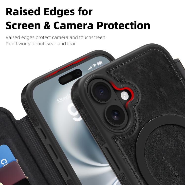 Linton MagSafe Leather Phone Case