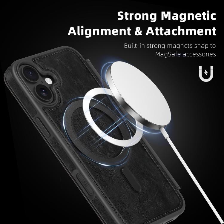 Linton MagSafe Leather Phone Case