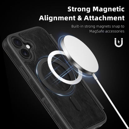 Linton MagSafe Leather Phone Case