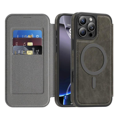 Linton MagSafe Leather Phone Case