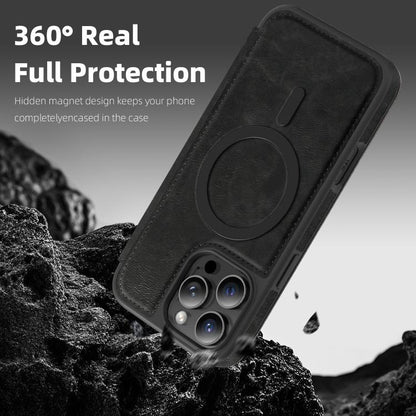 Linton MagSafe Leather Phone Case