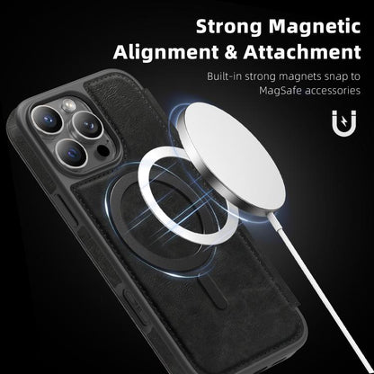 Linton MagSafe Leather Phone Case