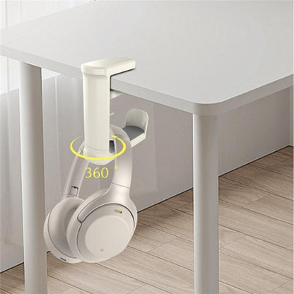 XWJ-EJJ01 360 Degree Rotatable Under Desk Storage Bracket Gaming Headset Holder