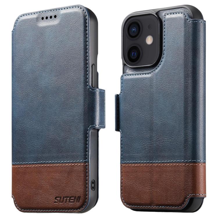 Suteni Q06 2-in-1 Multi-function Detachable Wallet MagSafe Phone Case, For iPhone 14, For iPhone 14 Pro, For iPhone 14 Pro Max, For iPhone 13 Pro Max, For iPhone 13 Pro, For iPhone 13, For iPhone 12, For iPhone 12 Pro Max
