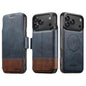 Suteni Q06 2-in-1 Multi-function Detachable Wallet MagSafe Phone Case, For iPhone 18, For iPhone 18 Pro, For iPhone 18 Pro Max, For iPhone 17 Pro Max, For iPhone 17 Pro, For iPhone 17, For iPhone Air, For iPhone 16 Pro Max