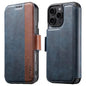 Suteni Q07 2-in-1 Multi-function Detachable Wallet MagSafe Phone Case, For iPhone 16 Pro, For iPhone 16 Plus, For iPhone 16, For iPhone 15 Pro Max, For iPhone 15 Pro, For iPhone 15 Plus, For iPhone 15, For iPhone 14 Plus