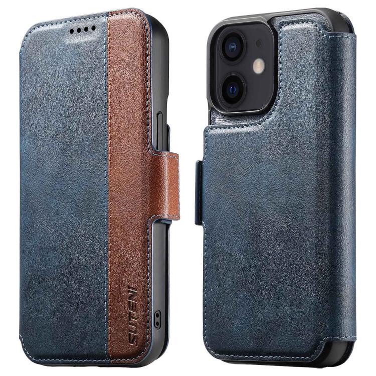 Suteni Q07 2-in-1 Multi-function Detachable Wallet MagSafe Phone Case, For iPhone 14, For iPhone 14 Pro, For iPhone 14 Pro Max, For iPhone 13 Pro Max, For iPhone 13 Pro, For iPhone 13, For iPhone 12, For iPhone 12 Pro Max