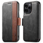 Suteni Q07 2-in-1 Multi-function Detachable Wallet MagSafe Phone Case, For iPhone 12 Pro