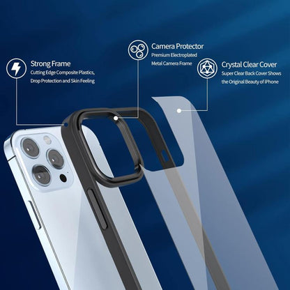 Kalebol Gold Shield PC Hybrid TPU Phone Case, For iPhone 16e