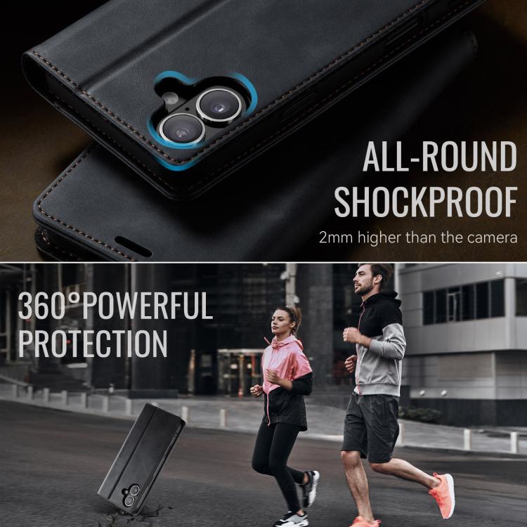 CaseMe 033 Calf Leather Lining Microfibre RFID Blocking Phone Case