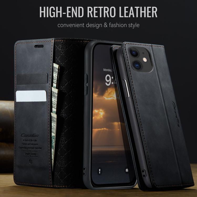 CaseMe 033 Calf Leather Lining Microfibre RFID Blocking Phone Case