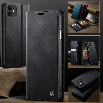 CaseMe 033 Calf Leather Lining Microfibre RFID Blocking Phone Case