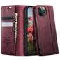 CaseMe 033 Calf Leather Lining Microfibre RFID Blocking Phone Case, For iPhone 12 mini, For iPhone 11 Pro Max, For iPhone 11, For iPhone 11 Pro
