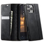 CaseMe 033 Calf Leather Lining Microfibre RFID Blocking Phone Case, For iPhone Air, For iPhone 16 Pro Max, For iPhone 16 Pro, For iPhone 16 Plus